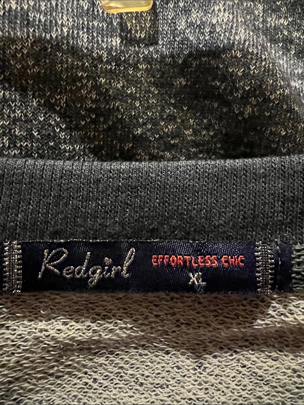 Red girl  crew sweatshirt
  ( take a chance today writing ) - Picture 8 of 9